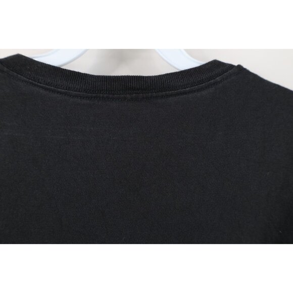 Vintage Y2K Harley Davidson Mens Medium Faded Satan Devil Motorcycle T-Shirt - Picture 10 of 14